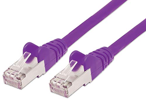 PremiumCord PremiumCord PREMIUMCORD Patch kabel CAT6a S-FTP RJ45-RJ45 AWG 26/7 0,5m fialová sp6asftp005V