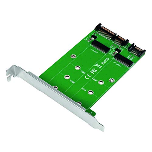 LogiLink Adapter LogiLink PC0086 2x SATA na 2x M.2 SATA SS PC0086