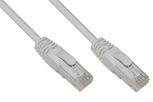 Kabel sieciowy kategoria 6A nieekranowany UTP AWG24 kolor szary bezhalogenowy MT 7,5