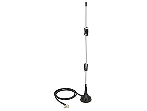 Delock Antena LTE-Antenne TS-9 2-3dBi 90 starr m Standfu schwarz 12480