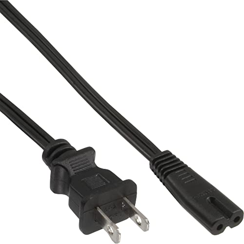 InLine Kabel zasilający mains Plug USA Euro 8 socket 1.8m 16654U