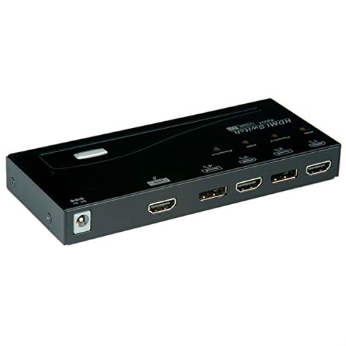 Rotronic ROLINE HDMI-Display Port Switch (4-Port) 14013574
