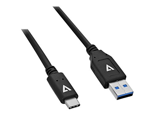 V7 Kabel USB USB-C USB-A 1m Czarny V7U3.1AC-1M-BLK-1E