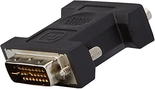 PremiumCord PremiumCord DVI na VGA adapter, DVI-I (24 + 5) wtyczka - gniazdo VGA (15-biegunowe), niklowane, kolor czarny kpdva-1