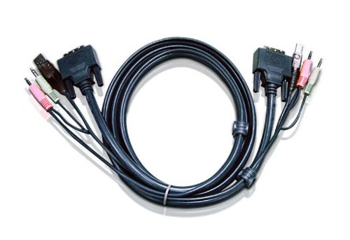 ATEN Cable DVI-I/USB, Audio -1.8 m 2L-7D02UI