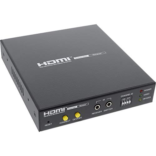 InLine Przełącznik HDMI Inteligentny system Matrix Video Wall odbiornik FullHD maks 100m 57829I