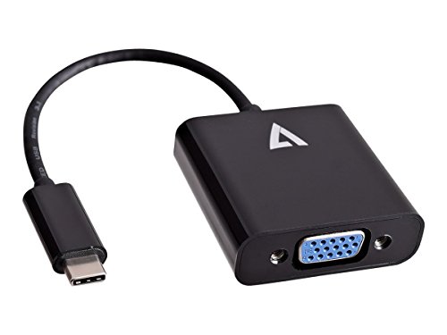 V7 Kabel USB USB-C TO VGA ADAPTER BLACK V7UCVGA-BLK-1E