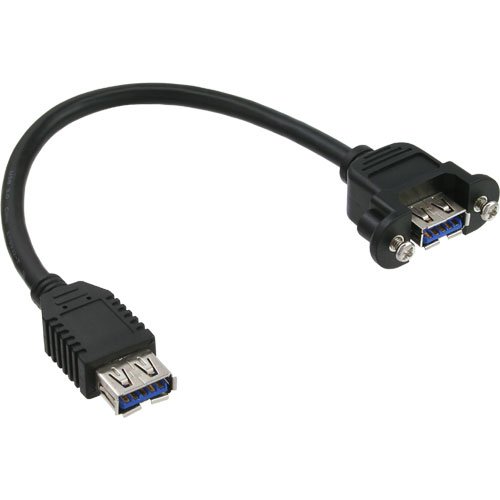 InLine Kabel USB do obudowy USB 3.0 A/A 0.2 Czarny 33445F