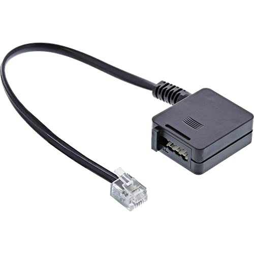 InLine TAE adapter Kabel RJ11 6P4C męski TAE-F German żeński 0.2m 69945