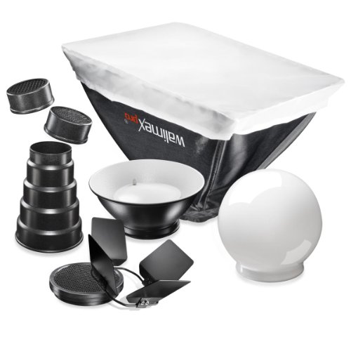 Walimex Pro Blitzvorsätze 7tlg. für Nikon SB900 16365