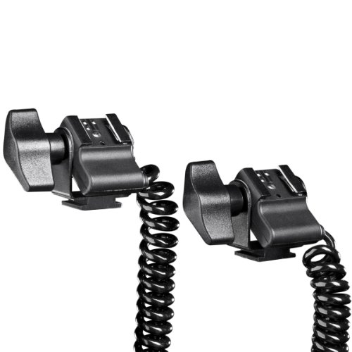 Walimex Pro 2-fach Spiral-Blitzkabel Panasonic 17647