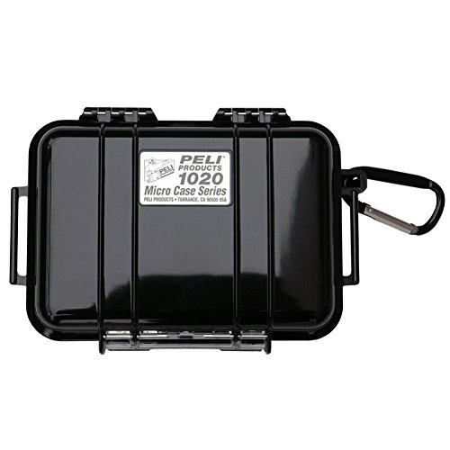 Peli 1020 WL Wi-BK Black ochronna walizka z Wewnętrzny Czarny 1020