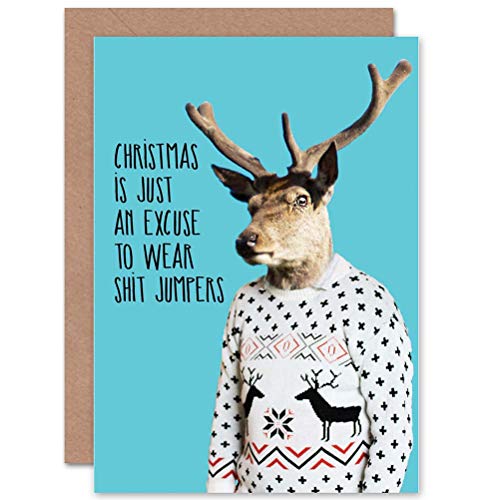 Excuse To Wear Jumpers - zabawna kartka świąteczna dla dorosłych