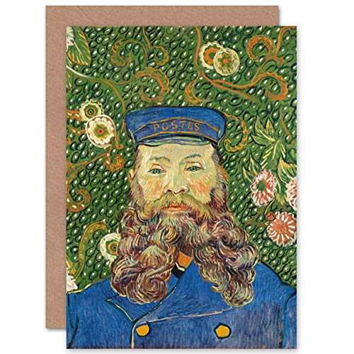Vincent Van Gogha Portret De Joseph Roulin kartka okolicznościowa artystyczna plus koperta pusta w środku