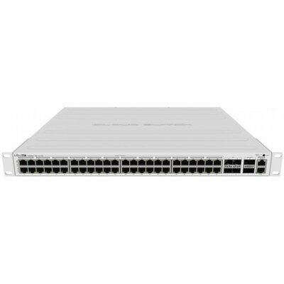 MikroTik CRS354-48P-4S+2Q+RM | Switch | 48x RJ45 1000Mb/s, 4x SFP+, 2x QSFP CRS354-48P-4S+2Q+RM