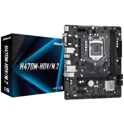 ASRock H470M-HDV/M.2 90-MXBG80-A0UAYZ