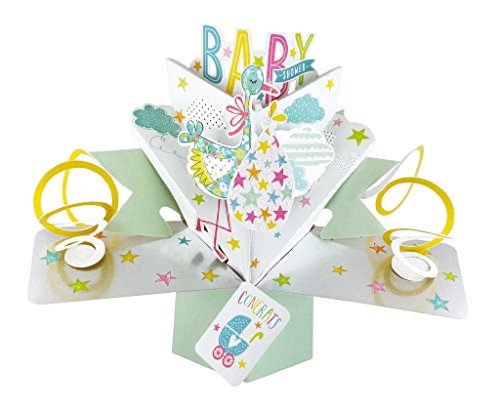 Second Nature Pop Ups Second Nature Baby Pop Up kartka z napisem