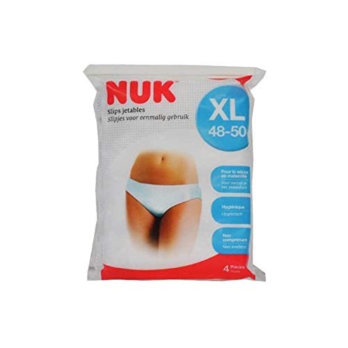 NUK majteczki 4 sllipy rozmiar XL jednorazowe białe