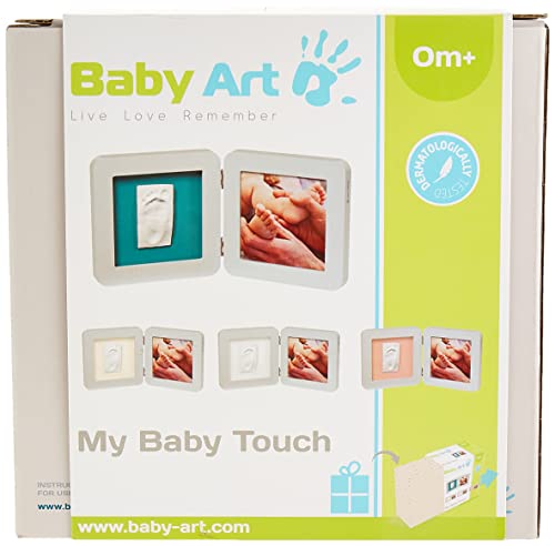 Baby Art Ramka na dwa odciski My Baby Touch, pastelowa