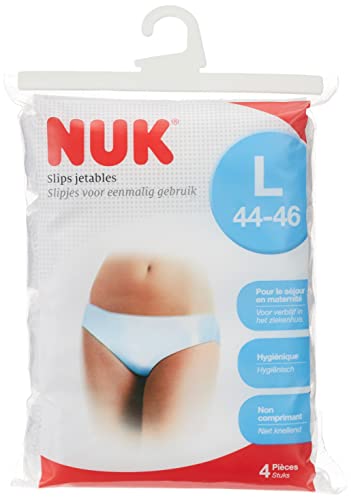 NUK 4 majtki jednorazowe, rozmiar do wyboru  rozmiar M M/40-42 biały