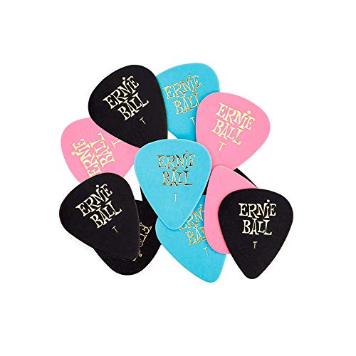 Ernie Ball 9176 Regular kształt gitara plektron kostki do gitary chorągiewek, różne kolory 9176