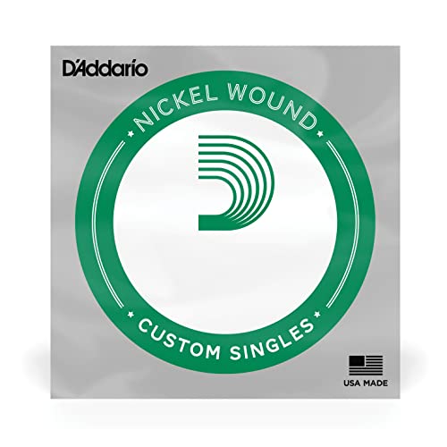D'Addario Nickel Wound ball End Single Strings NW080