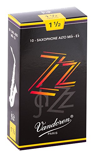 Vandoren SR4115 ZZ trzcinki saksofonu Alto (siła 1,5) (opakowanie 10)