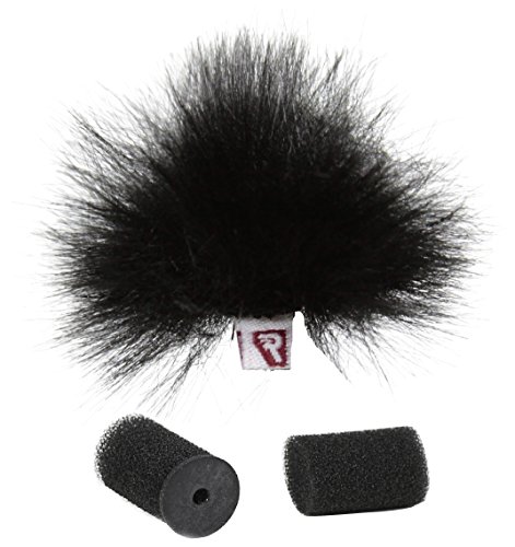 Rycote Rycote Black Ristretto Lavalier Windjammer single RYC065555