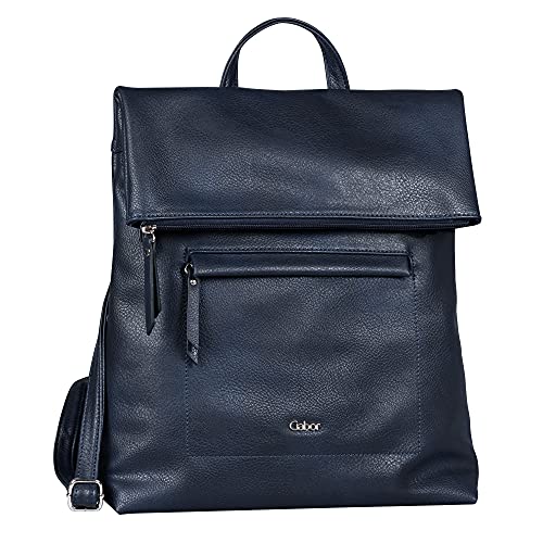 Gabor Gabor damski plecak Mina, 13 x 34 x 29 cm, plecak damski, niebieski - niebieski - 13x34x29 cm (B x H x T)