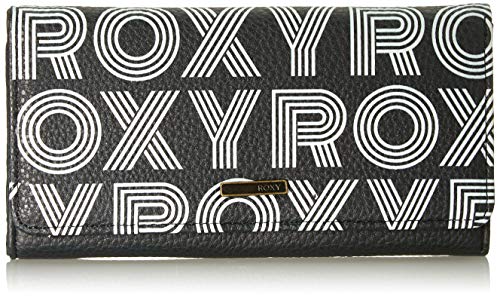 Roxy Damskie portfele Hazy Daze, Anthracite Calif Dreams., m