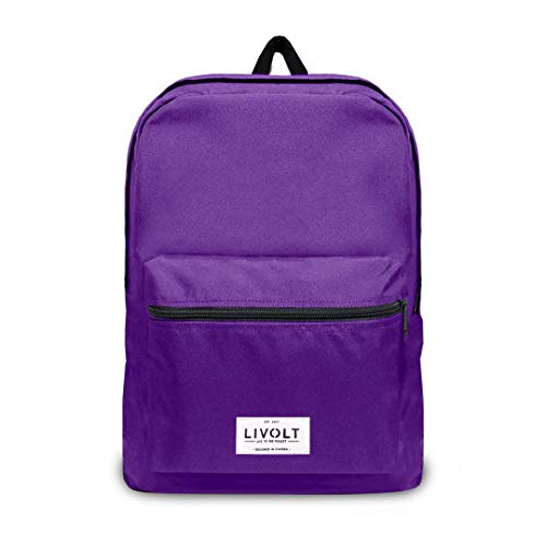 Livolt Royal Purple plecak dla dorosłych, uniseks, ciemnofioletowy, 30 l