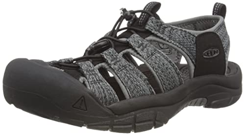 KEEN Newport H2 sandały męskie, Black Steel Grey, 42 EU