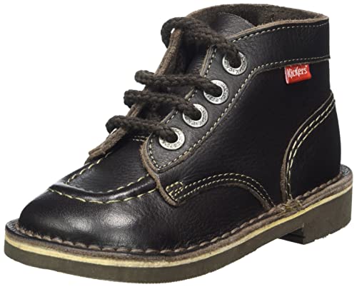 Kickers Tackland buty dziecięce, uniseks, Braun Marron Foncé Perm 92, 30 EU