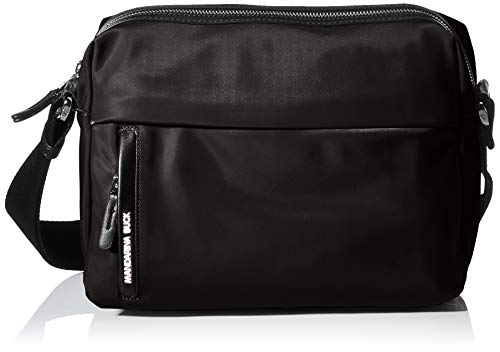 Mandarina Duck Damska torba na ramię Hunter P10vct19, 28 x 23 x 14 (dł. x wys. x szer.), czarny, 28x23x14 (L x H x W)