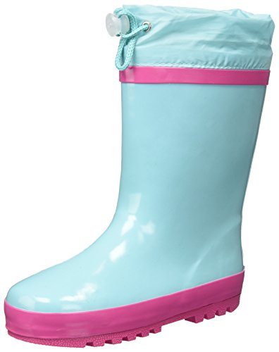 Playshoes Unisex dziecięce kalosze z naturalnego kauczuku z podszewką