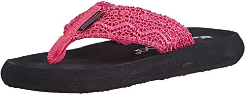 Rocket Dog Damskie japonki Spotlight, Pink Lima Crochet, 41 EU