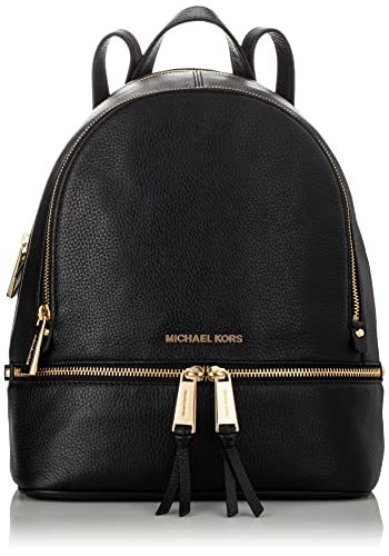 Michael Kors Rhea Zip torebka plecakowa, czarny - czarny (Black 001) - 25x30x12 cm (B x H x T)