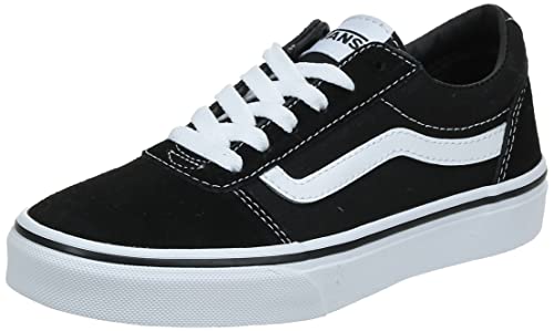 Vans uniseks dzieci Ward Suede/Canvas Sneaker - czarny - 30 EU