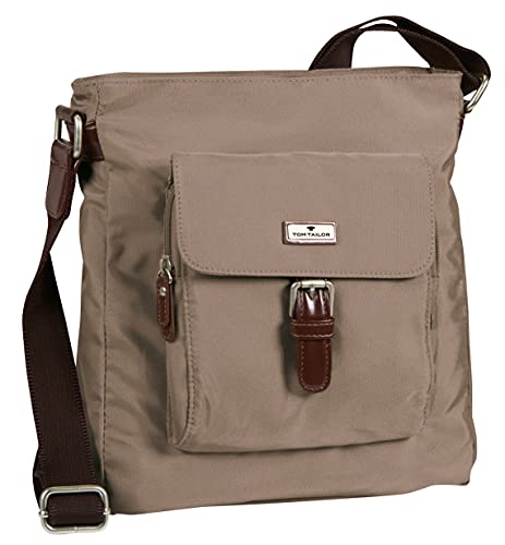 TOM TAILOR bags RINA damska torba na ramię one size, 25 x 7 x 27,5, szarobrązowy, 25x7x27,5