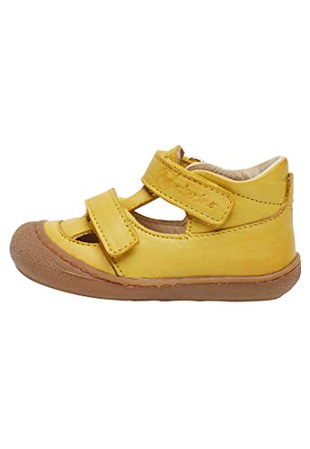 Naturino Unisex Baby Puffy sandały, żółty, 18 EU