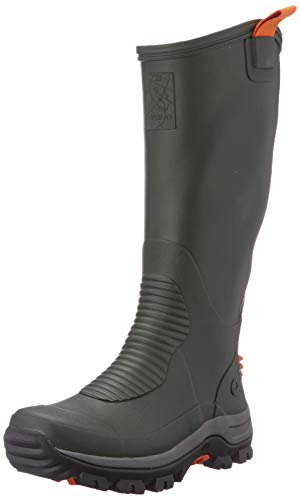 viking Unisex Elk Hunter Light kalosze, zielony czarny, 38 EU