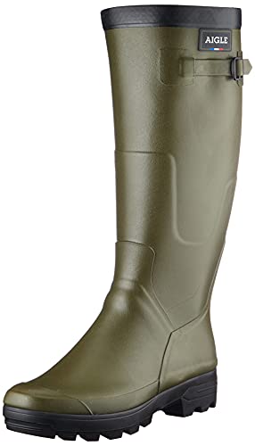Aigle Unisex Benyl XL kalosze, zielony - zielony Kaki - 47 EU
