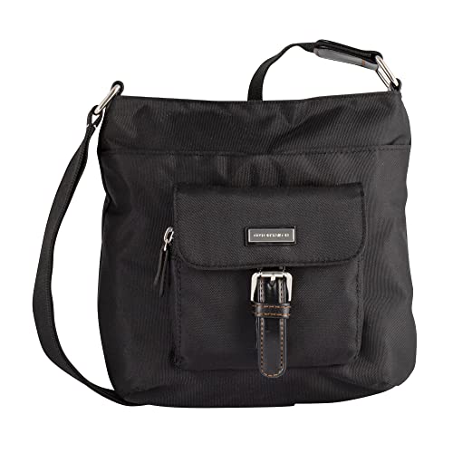 TOM TAILOR bags RINA damska torba na ramię one size, 23x4x22, czarny, 23x4x22