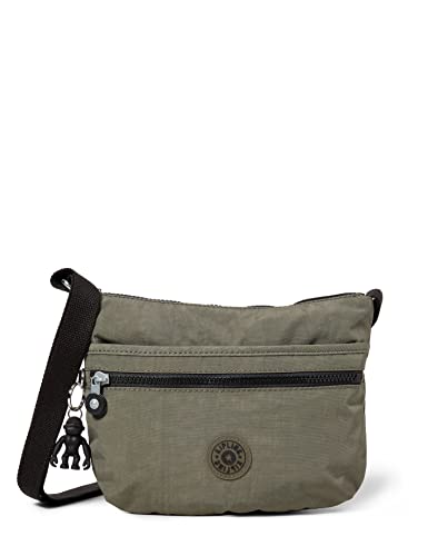 Kipling Damskie Arto S Crossbody, zielony - Green Moss - 3x25x21 cm