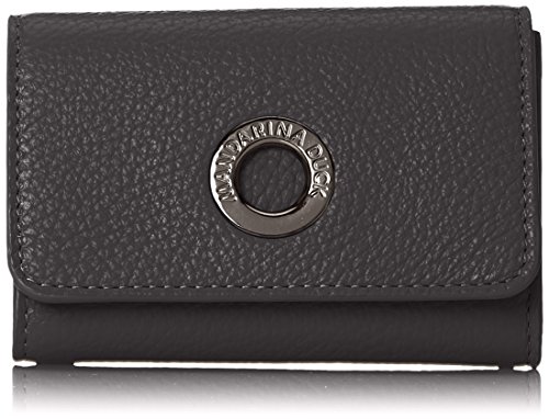 Mandarina Duck Damskie buty Mellow Leather Portafoglio - czarne (Nero), 10 x 21 x 28,5 cm (szer. x wys. gł.) UE, czarny, 12x8x2,5 (L x H x W)