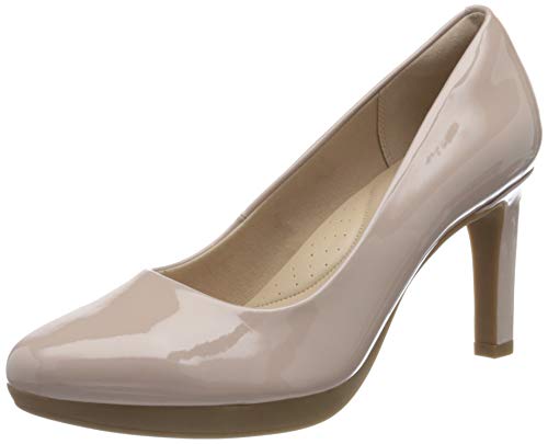 Clarks Damskie czółenka Ambyr Joy, przydymiony różowy, 39.5 EU