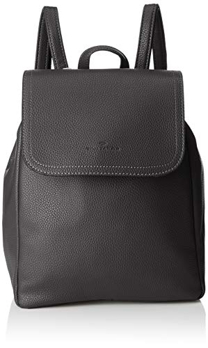 TOM TAILOR bags TINNA plecak damski M, 25 x 13 x 31, czarny, 25x13x31