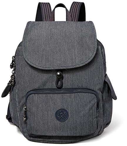 Kipling Damski plecak City Pack S, 27 x 33,5 x 19 cm (szer. x wys. x głęb.), niebieski - niebieski (Active Denim) - 27x33.5x19 cm (B x H x T)