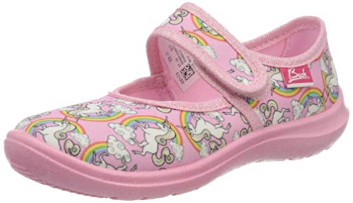Beck dziewczęce kapcie Rainbow-691, różowy - Pink Rainbow Rosa 691-28 EU