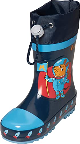 Playshoes Gumowe kalosze dla dzieci, uniseks, morski, 20/21 EU